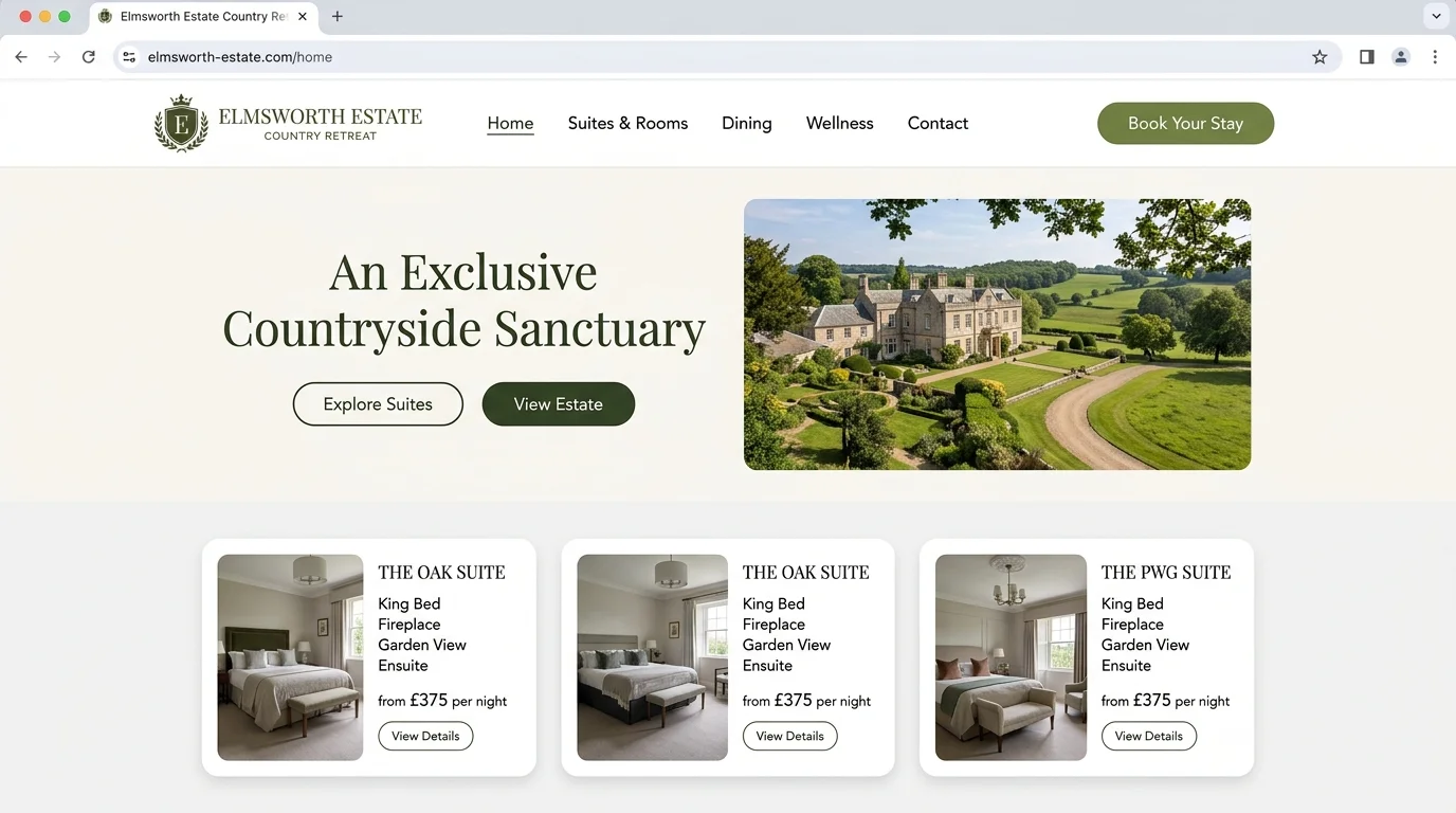 Elmsworth Estate Country Retreat