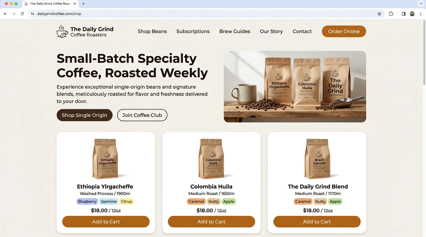 The Daily Grind Coffee Roasters