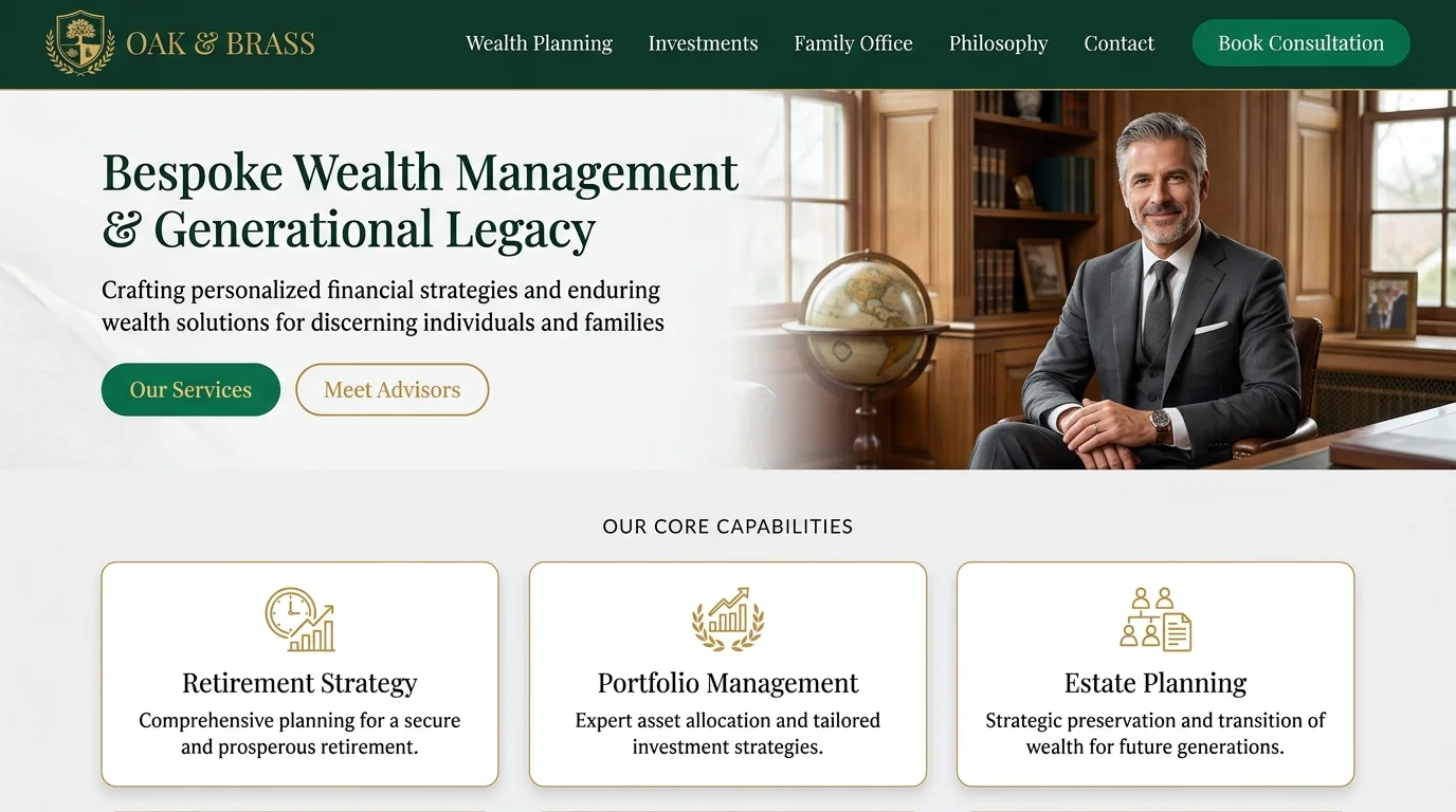 Oak & Brass Private Wealth
