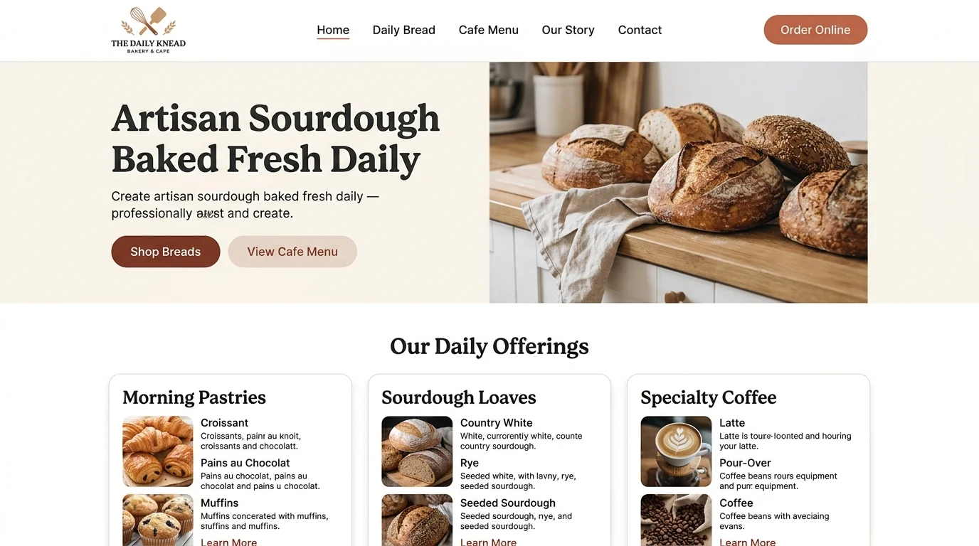 The Daily Knead Bakery & Cafe