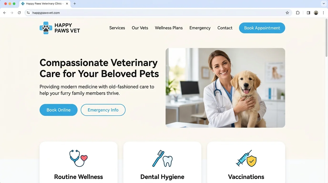 Happy Paws Veterinary Wellness